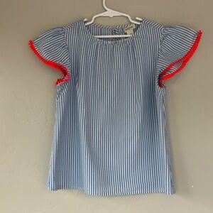 Crewcuts seersucker blouse